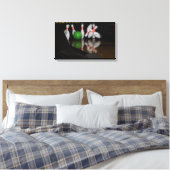 Bowling Canvas Prints Leinwanddruck (Insitu (Schlafzimmer))