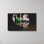 Bowling Canvas Prints Leinwanddruck (Vorderseite)