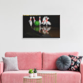Bowling Canvas Prints Leinwanddruck (Insitu (Wohnzimmer))