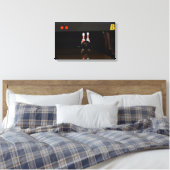 Bowling Canvas Prints Leinwanddruck (Insitu (Schlafzimmer))