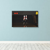 Bowling Canvas Prints Leinwanddruck (Insitu (Holzboden))