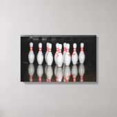Bowling Canvas Prints Leinwanddruck (Vorderseite)