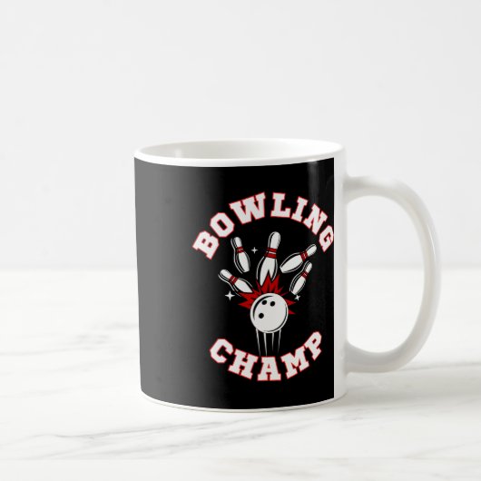 Bowling Champ Champion Kaffeetasse (Rechts)