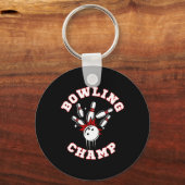 Bowling Champ Champion Schlüsselanhänger (Vorderseite)
