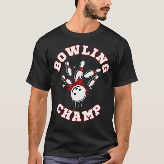 Bowling Champ T-Shirt (Vorderseite)