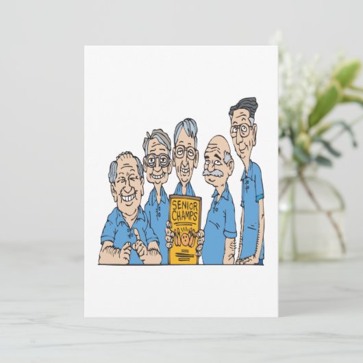 Bowling-Champs Einladung (Stehend Vorderseite)