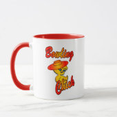 Bowling Chick #5 Tasse (Links)