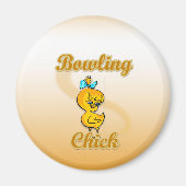 Bowling Chick Magnet (Vorne)