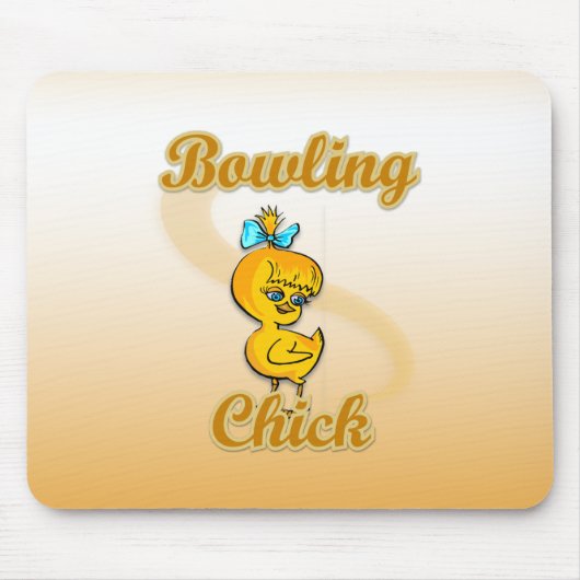 Bowling Chick Mousepad (Vorne)