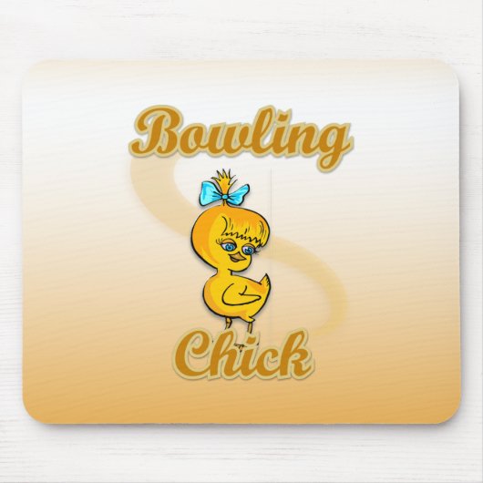 Bowling Chick Mousepad (Vorne)