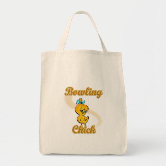 Bowling Chick Tragetasche (Vorne)