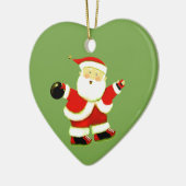 Bowling Christmas Collectible Keramik Ornament (Links)