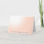 Bowling Christmas Joy Feiertagskarte (Rückseite)