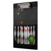 Bowling Clipboard Klemmbrett (Links)