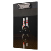 Bowling Clipboard Klemmbrett (Links)