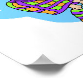 Bowling Clown Poster (Ecke)