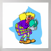 Bowling Clown Poster (Vorne)