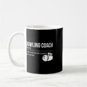 Bowling Coach Definition Kaffeetasse (Links)