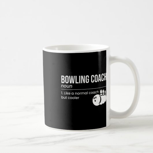 Bowling Coach Definition Kaffeetasse (Rechts)