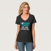 Bowling Coach Player Team Instructor 13 T-Shirt (Vorderseite Vollansicht)