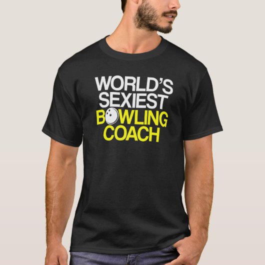 Bowling Coach Player Team Instructor 2 T-Shirt (Vorderseite)