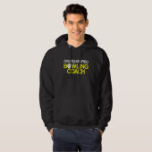 Bowling Coach Player Team Instructor 32 Hoodie (Vorne ganz)