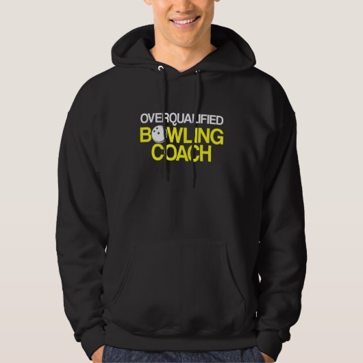 Bowling Coach Player Team Instructor 32 Hoodie (Vorderseite)