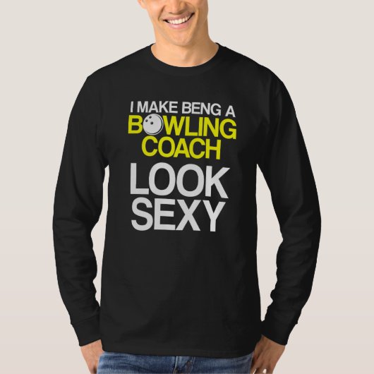 Bowling Coach Player Team Instructor 33 T-Shirt (Vorderseite)