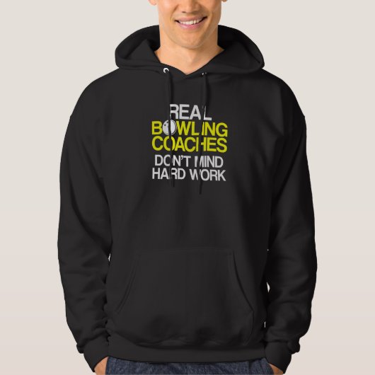 Bowling Coach Player Team Instructor 40 Hoodie (Vorderseite)