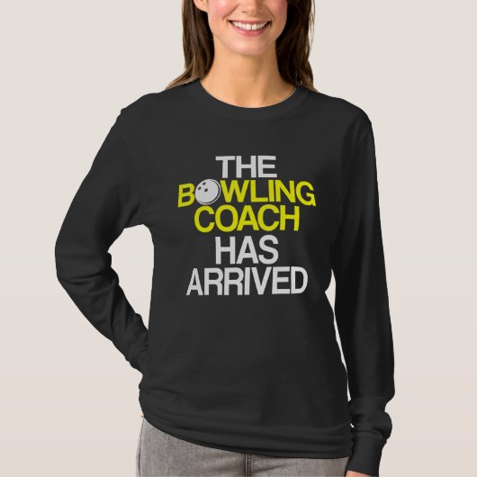 Bowling Coach Player Team Instructor 4 T-Shirt (Vorderseite)