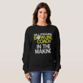 Bowling Coach Player Team Instructor 5 Sweatshirt (Vorne ganz)