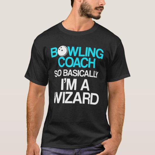 Bowling Coach Player Team Instructor 8 T-Shirt (Vorderseite)
