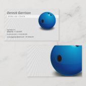 Bowling Coach | Sport Visitenkarte (Vorne/Hinten)