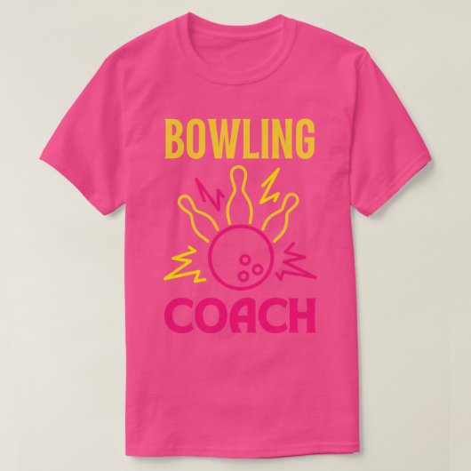 Bowling Coach T-Shirt (Design vorne)