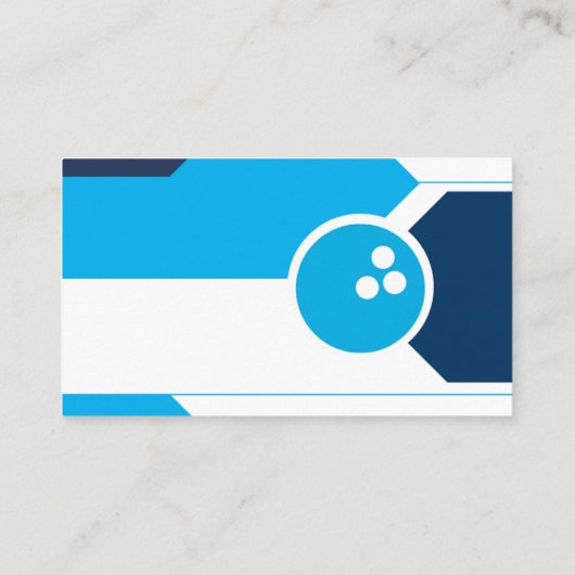 Bowling Coach Visitenkarte (Rückseite)