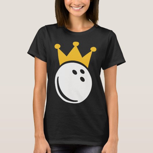 Bowling Crown T-Shirt (Vorderseite)