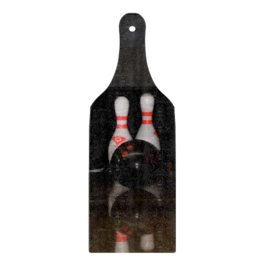 Bowling Cutting Board Schneidebrett (Vorderseite)