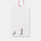 Bowling dachte über Geburtstag nach und von Geschenkanhänger (Rückseite)