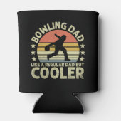 Bowling Dad Fun Bowling Dosenkühler (Rückseite)