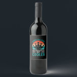 Bowling Dad Weinetikett<br><div class="desc">Bowling Dad</div>