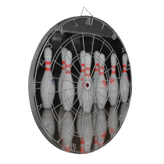 Bowling Dartboard Dartscheibe (Vorderseite Links)