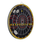 Bowling Das perfekte Spiel Dartscheibe (Vorderseite Links)