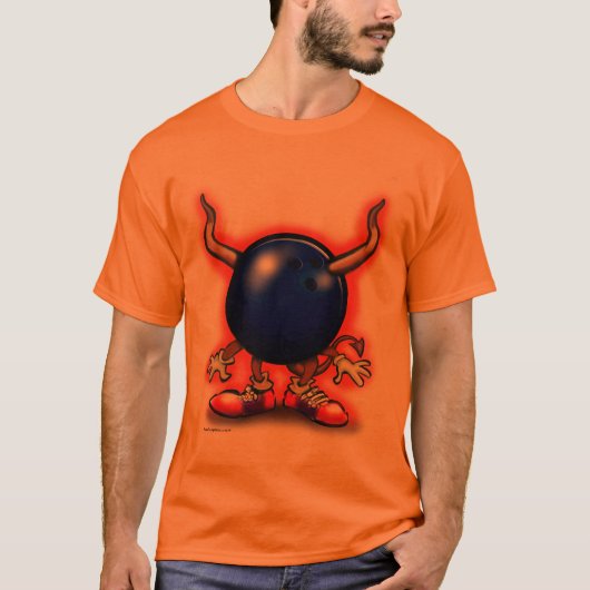 Bowling Demon T-Shirt (Vorderseite)