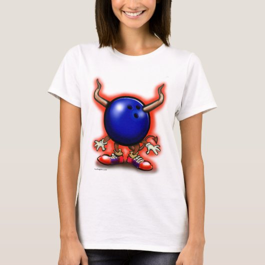 Bowling Demon T-Shirt (Vorderseite)