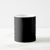 Bowling, der auf einem lustigen Geschenkdesign leb Kaffeetasse (Mittel)