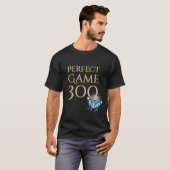 Bowling des perfekten Spiel-300 T-Shirt (Vorne ganz)