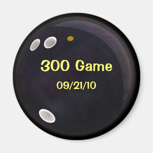 Bowling des perfekten Spielergebnisses Magnet
