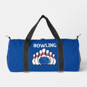 Bowling Design Duffel Bag Duffle Bag (Vorderseite)