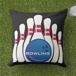 Bowling Design OUTDOOR Kissen