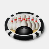 Bowling Design Poker Chips (Einzeln)